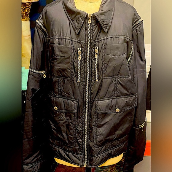 DOLCE & GABBANA BEAUTIFUL UP AND DOWN ZIPPER JACKET